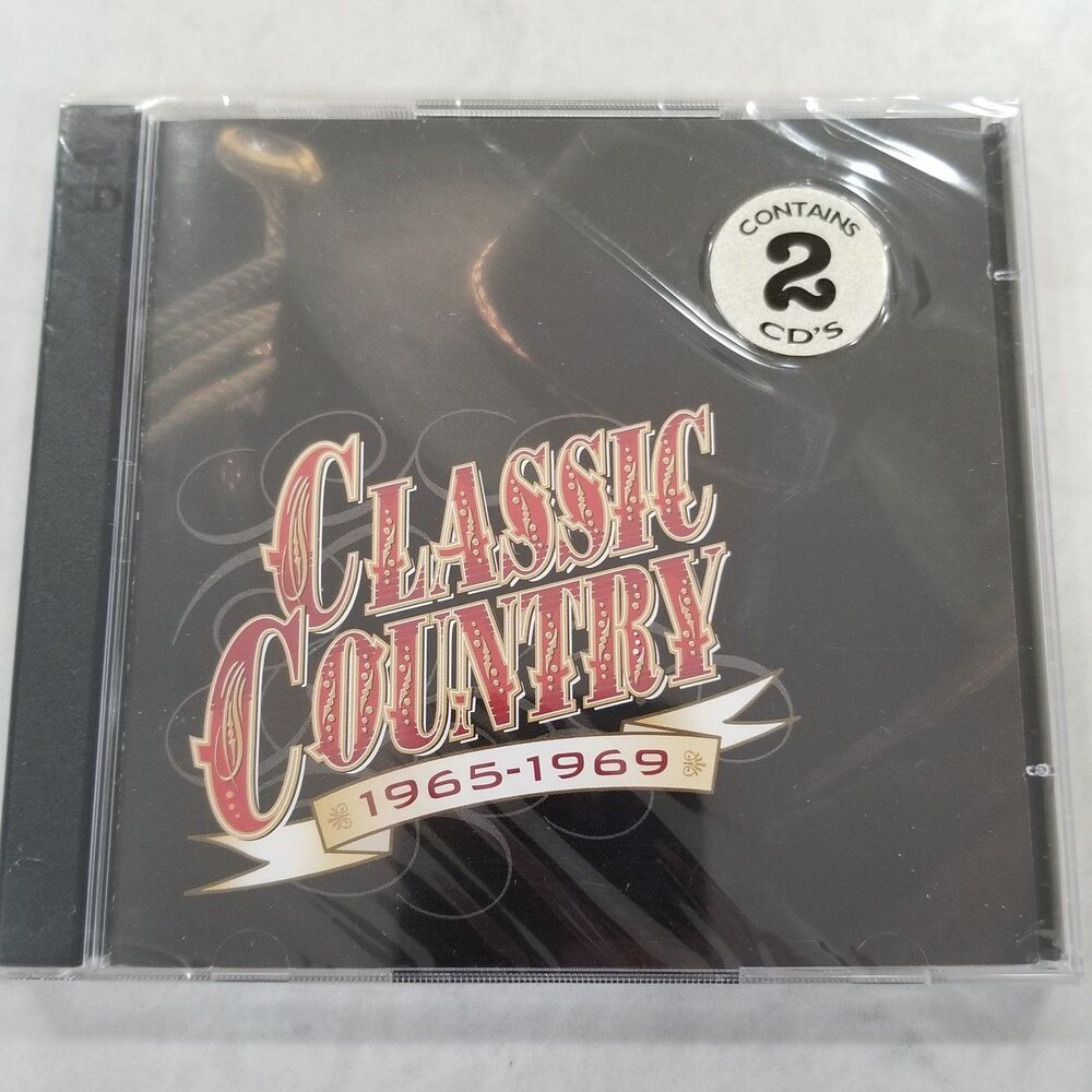 classic country 1965-1969 2 cd set new sealed